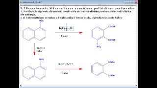 Oxidación de hidrocarburos aromáticos policíclicos ejercicio 831 [upl. by Weinman533]