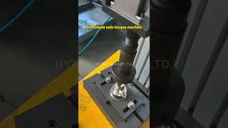 CNC Servo Aluminium Fasteners Torque Machine Single Station [upl. by Seavir]