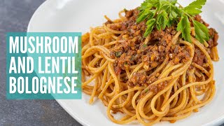 Mushroom and Lentil Bolognese  GCBC15 Ep41 [upl. by Browning427]