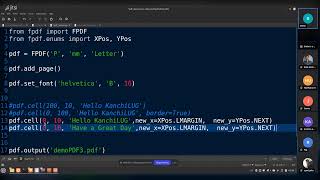 PDF generation using python [upl. by Atteynad950]