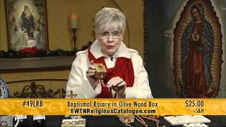 EWTN Religious Catalogue  01162012  Crucifixes  Barbara McGuigan [upl. by Elleivap384]