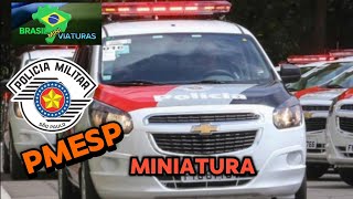 PMESP  MINIATURA DE VIATURA Antiga [upl. by Mccreary]