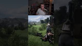 Red Dead Redemption 2 in a Nutshell Horse Fail rdr2 reddeadredemption gaming [upl. by Jerrylee328]