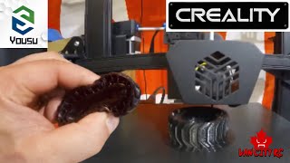 Printing TPU Flexible Filament with The Creality CR6 SE 3D Printer [upl. by Dust]