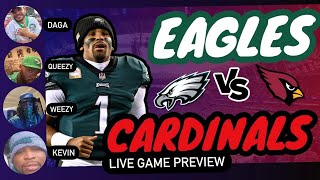 Eagles VS Cardinals Game Preview [upl. by Sesmar]