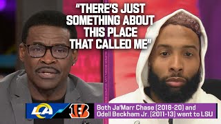 Odell Beckham Jr Explains Why He Picked the Rams in Free Agency  Super Bowl LVI Opening Night [upl. by Aidole]