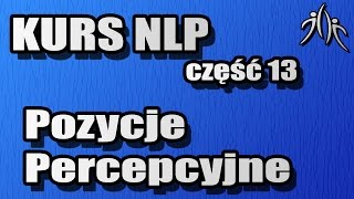 Patrz oczami innych  Pozycje percepcyjne  Asocjacja  Dysocjacja  NLP 13 [upl. by Ailet662]