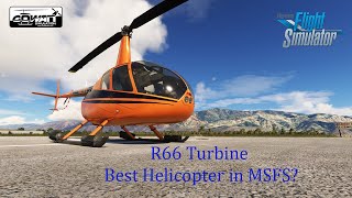 MSFS R66 Best Helicopter in Microsoft Flight Simulator [upl. by Anilasor163]