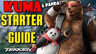 Kuma amp Panda Ultimate Starter Guide  Tekken 8 [upl. by Odell]