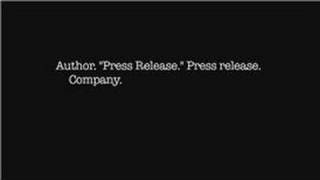 Research Papers  How to Cite a Press Release in MLA Format [upl. by Aicilic]