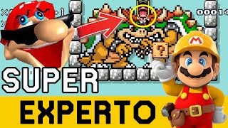 Nivel Máximus Troll Salvaje Apareció  Japo  SUPER EXPERTO NO SKIP  Super Mario Maker  ZetaSSJ [upl. by Ellerred]