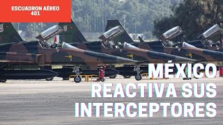 México reactiva sus aviones F5EF Tigre II HD 2021 [upl. by Ilse]