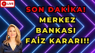 sondakika Merkez Bankası faiz kararı [upl. by Stich403]