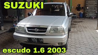 SUZUKI escudo 16 2003 manual [upl. by Toulon]