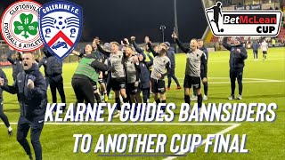 COLERAINE WIN ON PENS  3 IN A ROW  CLIFTONVILLE BEAT  BET MCLEAN CUP VLOG [upl. by Leva180]