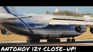 HD Antonov An124 landing in Barbados [upl. by Bray]