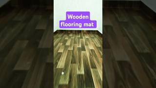 Pvc vinyl wooden flooring mat installations full video  pvc wooden flooringmat trending virel [upl. by Econah206]