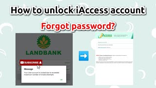 How to unlock your iAccess account  Forgot password  MissLibra Vlogs [upl. by Rozanne]