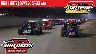 Super DIRTcar Series Big Block Modifieds  Oswego Speedway  October 12 2024  HIGHLIGHTS [upl. by Odnumde320]