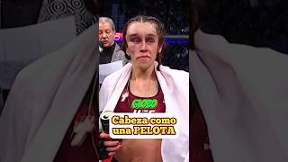 Su cabeza se hinchó muchísimo😱 shorts palomo ufc mma [upl. by Kirwin]