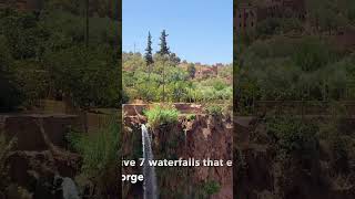 Ouzoud Waterfall view from the top  Morocco Azilal [upl. by Nyleuqcaj]