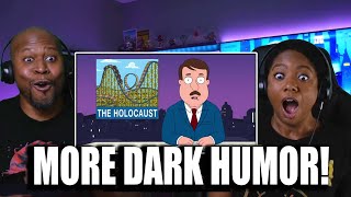 First Time Reaction to Family Guy  More Dark Humor [upl. by Suolekcin]