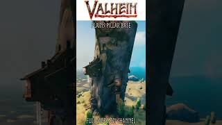 Plains Pillar Base Valheim build [upl. by Ellenod]