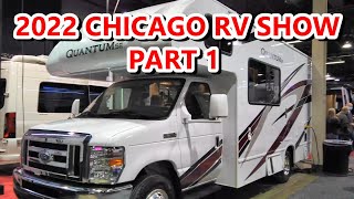 2022 Chicago RV Show Part 1  4K Rosemont Illinois 21822 [upl. by Jesh498]