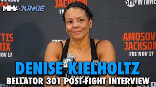 Denise Kielholtz Still Has MMA Title Aspirations But for Bellator in Her Heart  Bellator 301 [upl. by Joscelin]