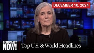 Top US amp World Headlines — December 10 2024 [upl. by Ellerad]