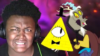 REACTING TO DEATH BATTLE  Bill Cipher VS Discord [upl. by Orva446]