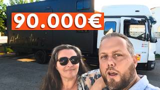 TRUCK TOUR Mercedes  A VENDRE pour 90000 € [upl. by Gorman]