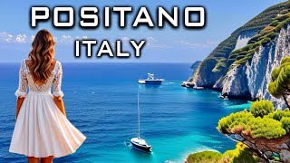 Positano Italy Incredible Amalfi Coast 4K Walking tour  2024 [upl. by Oivalf996]