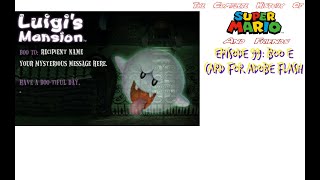 The Complete History Of Super Mario And Friends Episode 99 Boo E Card For Adobe Flash [upl. by Terina213]