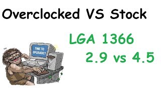 OC vs STOCK Xeon x5650  gtx 1060 No comments [upl. by Atirabrab304]