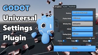 Godot Universal Settings Plugin [upl. by Theone86]