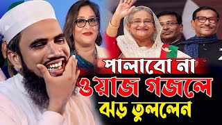 পালাবো না ওয়াজ গজলে ঝড় তুললেন । গোলাম রব্বানী চরম হাসির ওয়াজ। Golam Rabbani New Waz 2024 [upl. by Delsman]