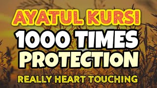 AYATUL KURSI 1000 Times Protection Really Heart Touching [upl. by Ayatal572]