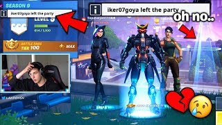 This went TERRIBLY Wrong Gifting Tier 100 Battle Passes in Fortnite [upl. by Hsirehc]