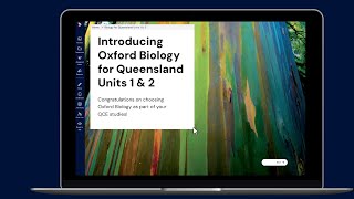 A quick tour of the new Oxford Digital Biology Available for all new QCE editions [upl. by Esyla597]