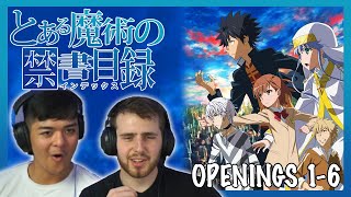 A CERTAIN MAGICAL INDEX Opening 16 REACTION  Anime OP Reaction [upl. by Johnsten]