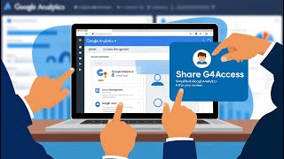 How to Share Access in Google Analytics 4 GA4 [upl. by Asnarepse]