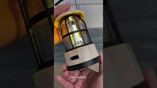 Carryable and hangable camping lanterntech avtechgadgets gadgets ytshorts [upl. by Timmons]