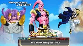 quotPower Absorption Onlyquot Extreme SBR CLEARED  DBZ Dokkan Battle [upl. by Nerradal817]