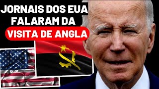 O que os jornais Americanos falaram sobre a visita de João Lourenço aos EUA [upl. by Fey]