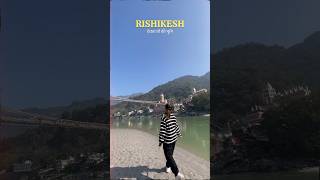 📌RISHIKESH shorts rishikesh gangaghat devbhoomi gangariver solotravel trendy [upl. by Micaela280]