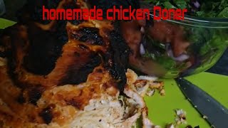 Homemade Chicken Doner Recipe Super Tasty  Super Easy [upl. by Odranar]