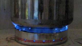 The CatOFire a prototype Isopropyl Alcohol Stove [upl. by Suirauqed]