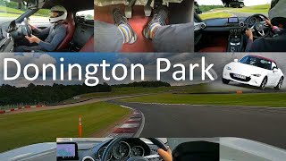 Donington Park Track Day with Near Collision and Costs [upl. by Jeroma477]