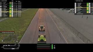 iRacing in VRLMP3 Sebringtaken on final corner nice battle [upl. by Lowell]